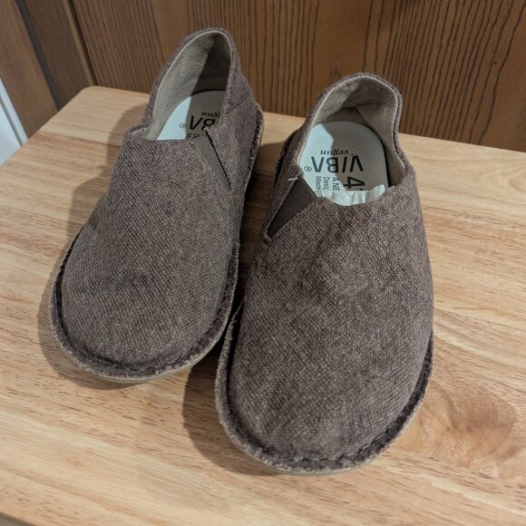 Vibae-Zuma Linen Oak Brown Shoes-Size 11 - Picture 1 of 6